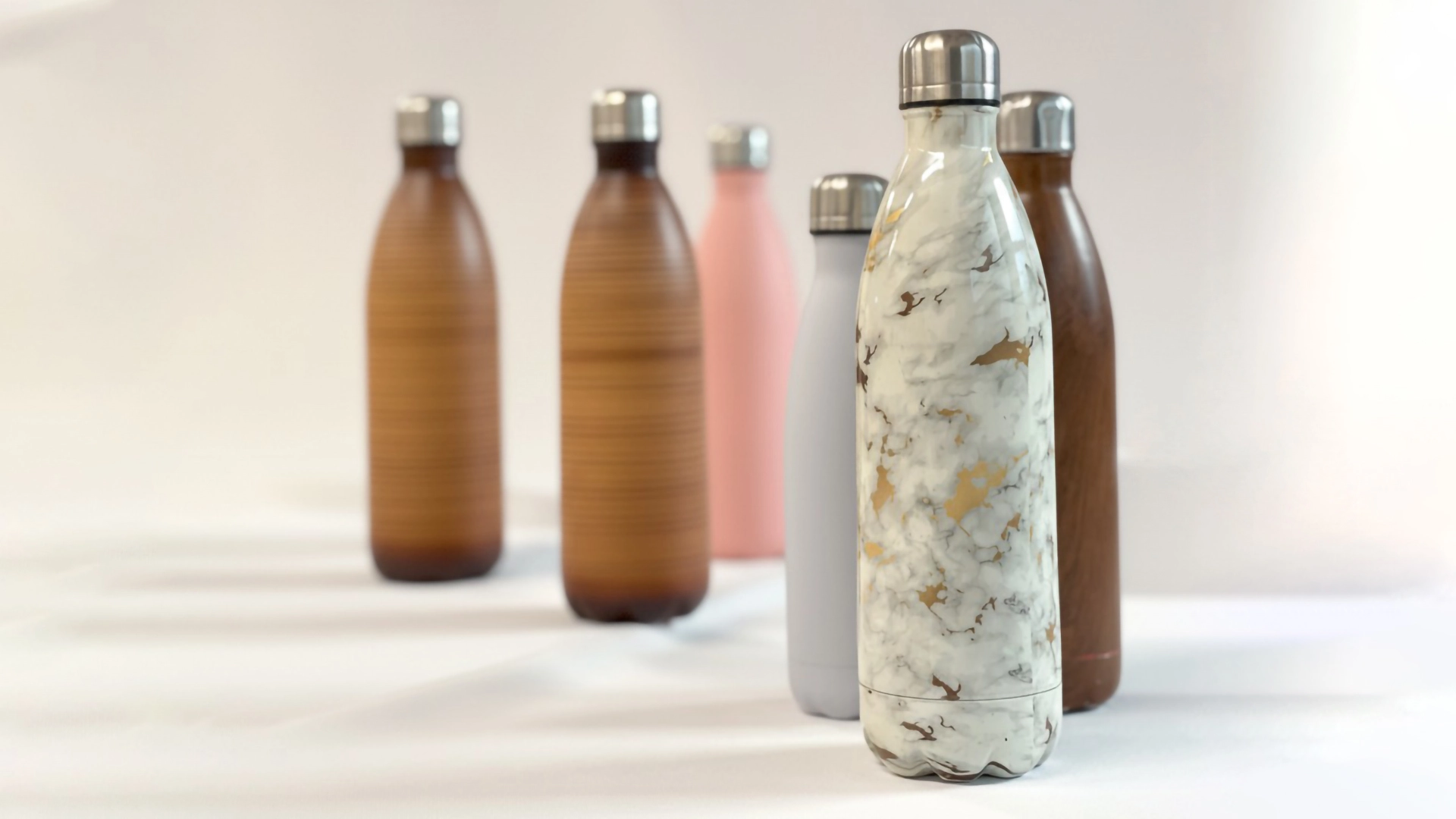 Hydrographic Printed water bottle